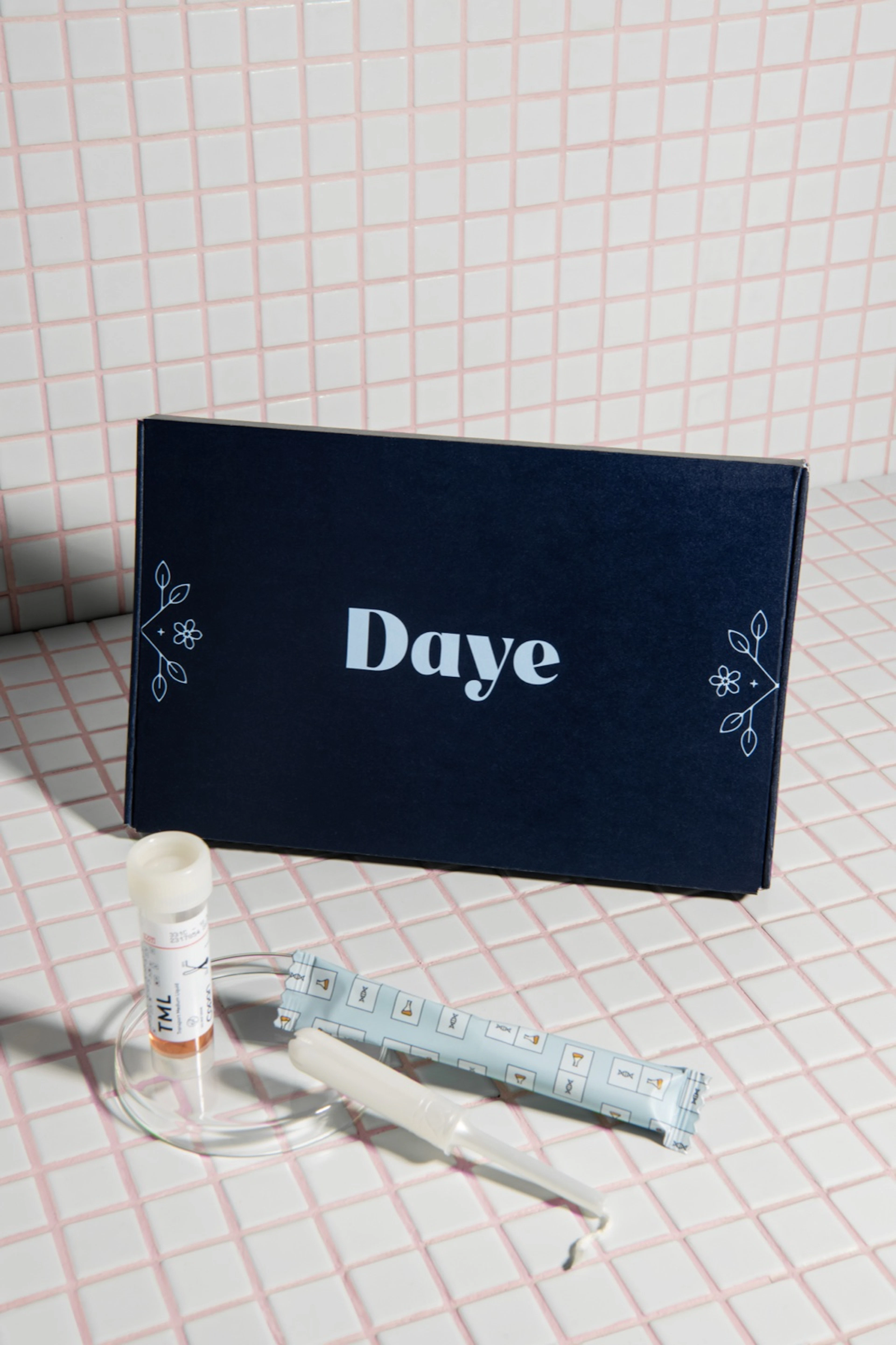 Daye Vaginal Microbiome Test kit with tampon and sample tube