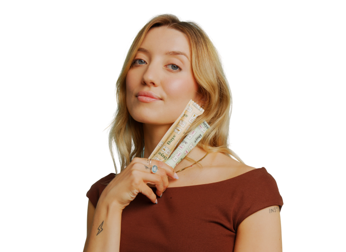 organic tampons banner