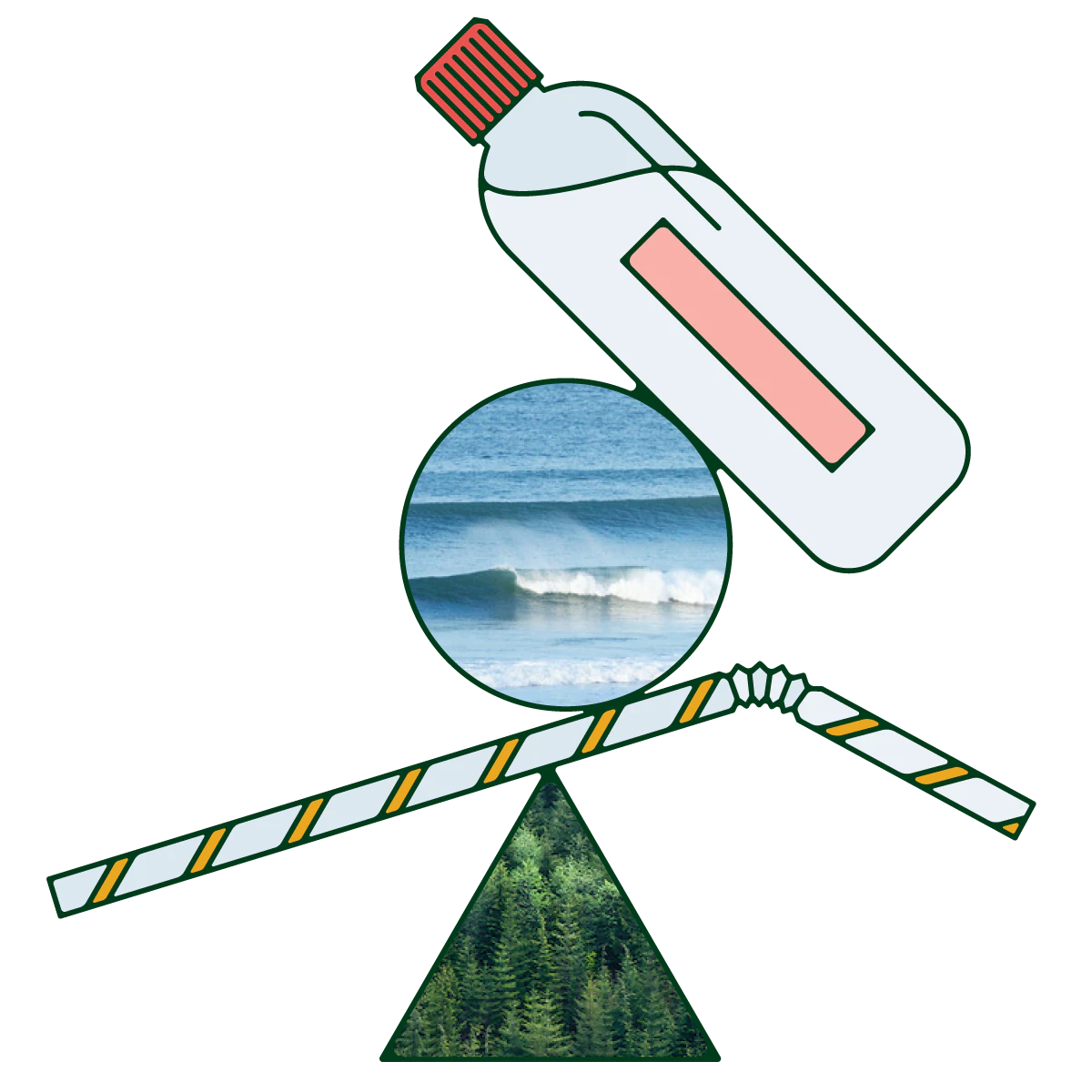 plastic nature