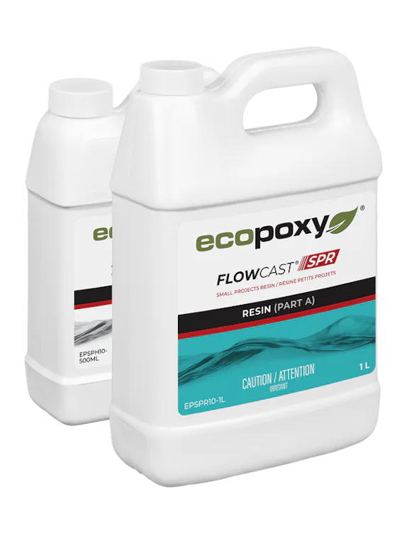 Flowcast Fast-Curing Casting Epoxy | FlowCast® SPR from EcoPoxy