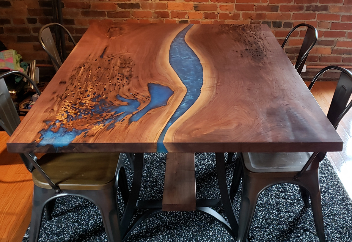 ecopoxy table top