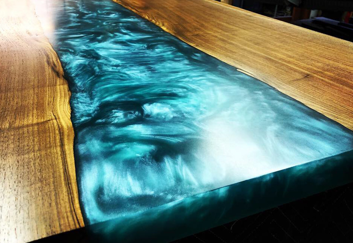 metallic pigments for epoxy