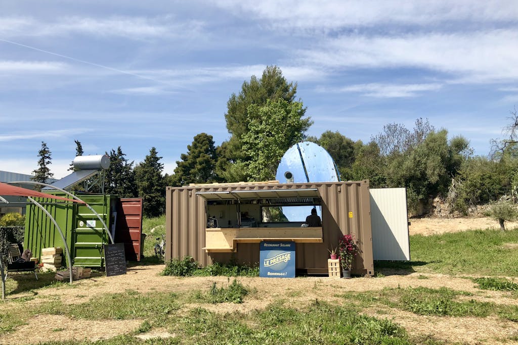 Cuisine solaire du Présage, guinguette à Marseille