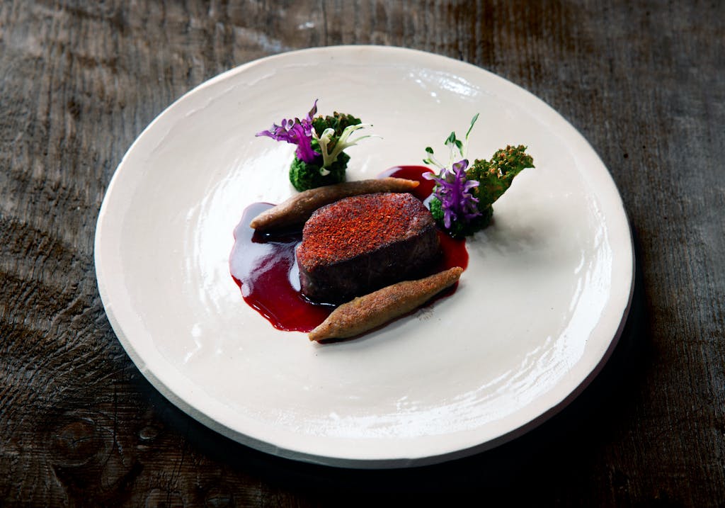 Un plat de La Table du Gourmet