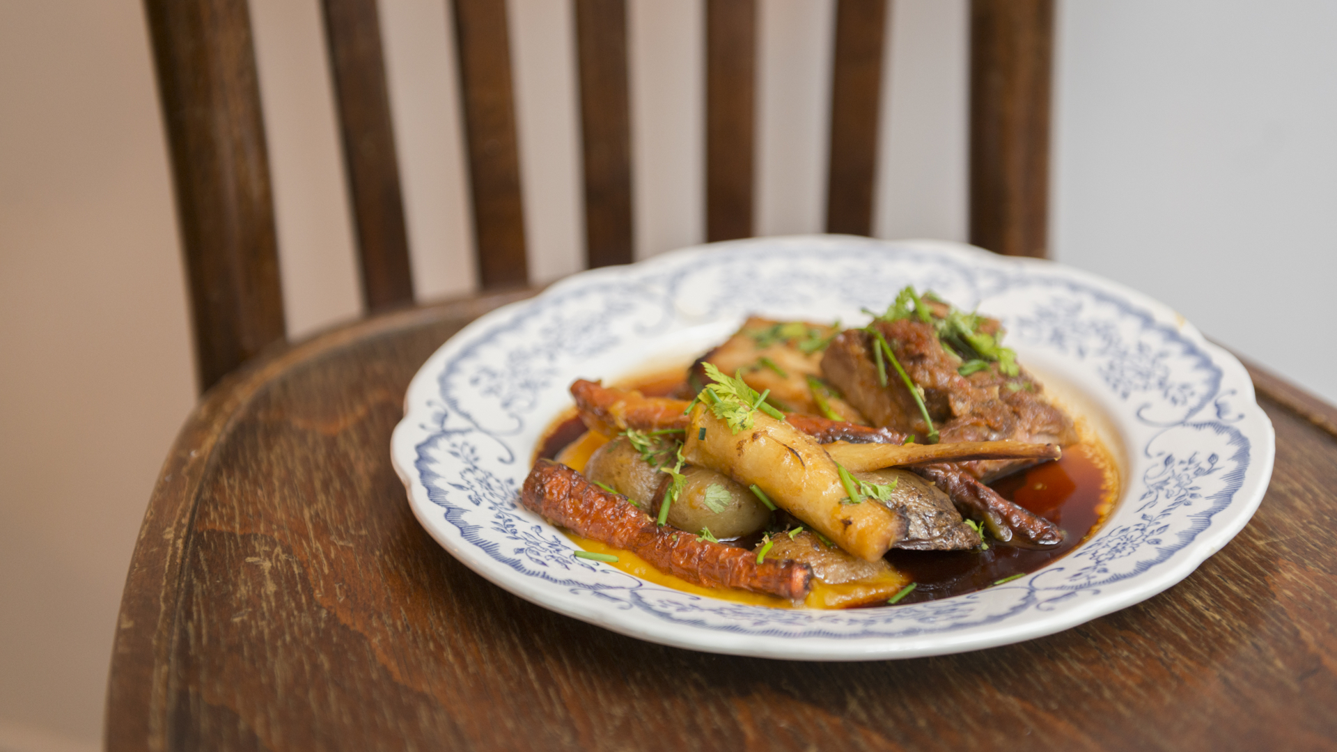 Un plat du restaurant Terre