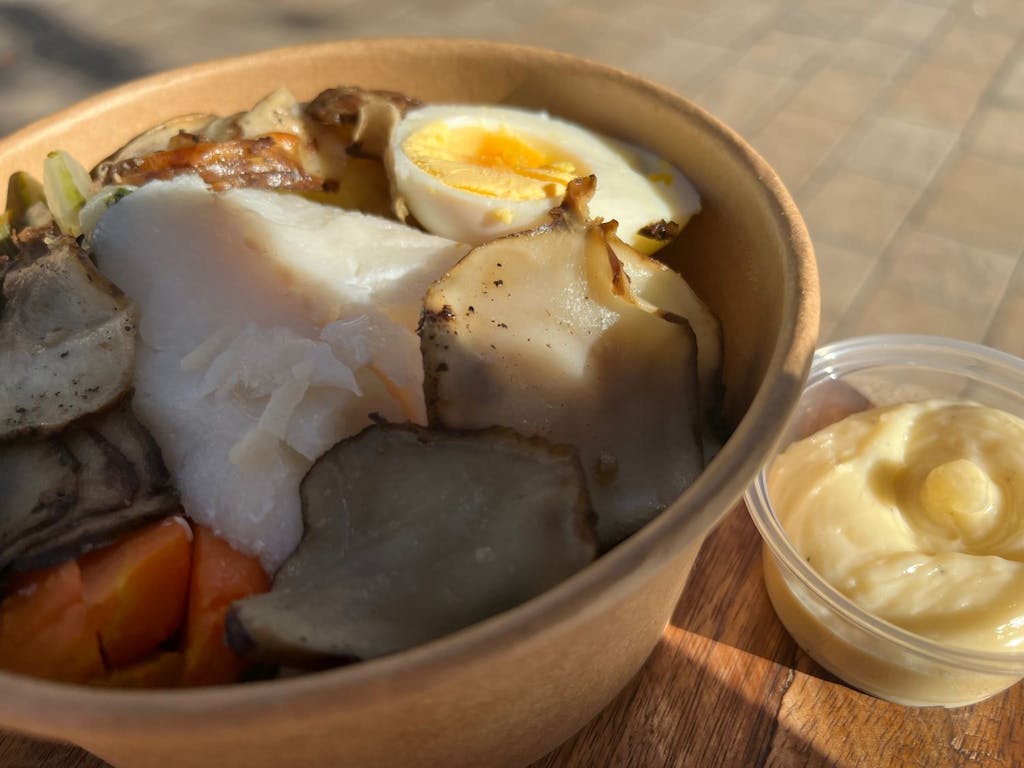Plat chez Pail à l'ail
