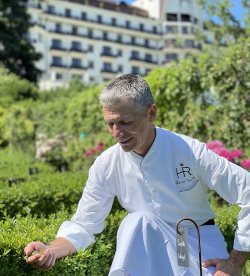 Le chef du restaurant Les Fresques, Patrice Vander