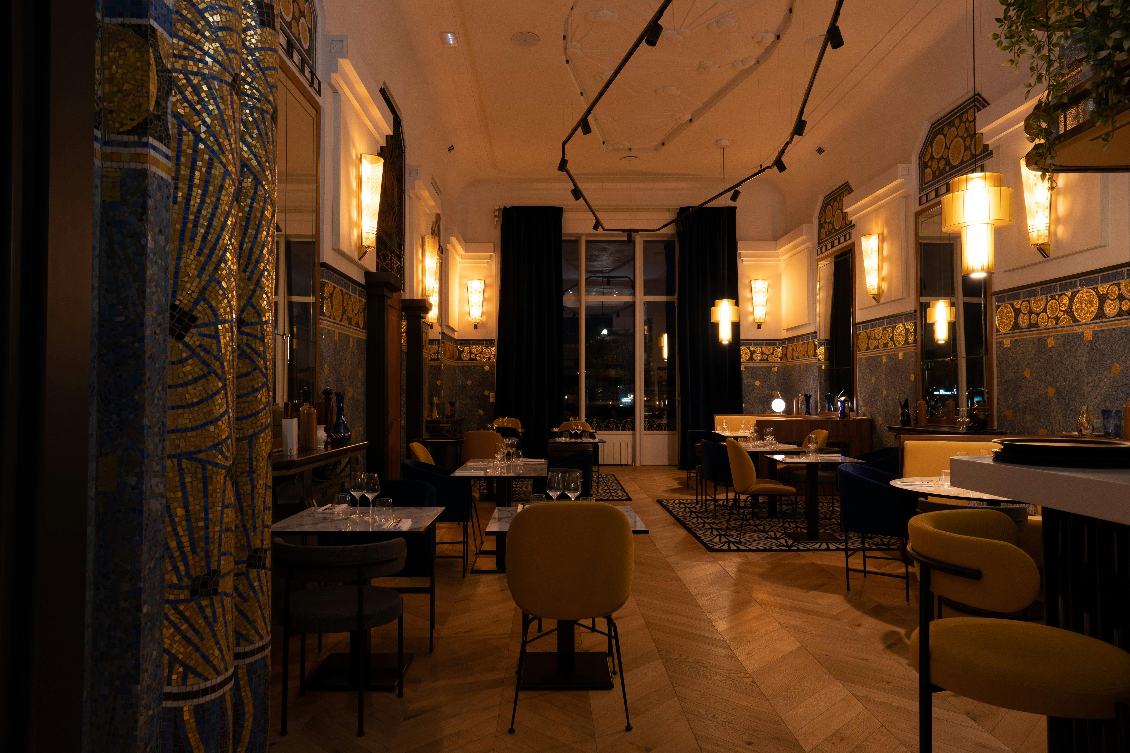 La salle du restaurant Odorico