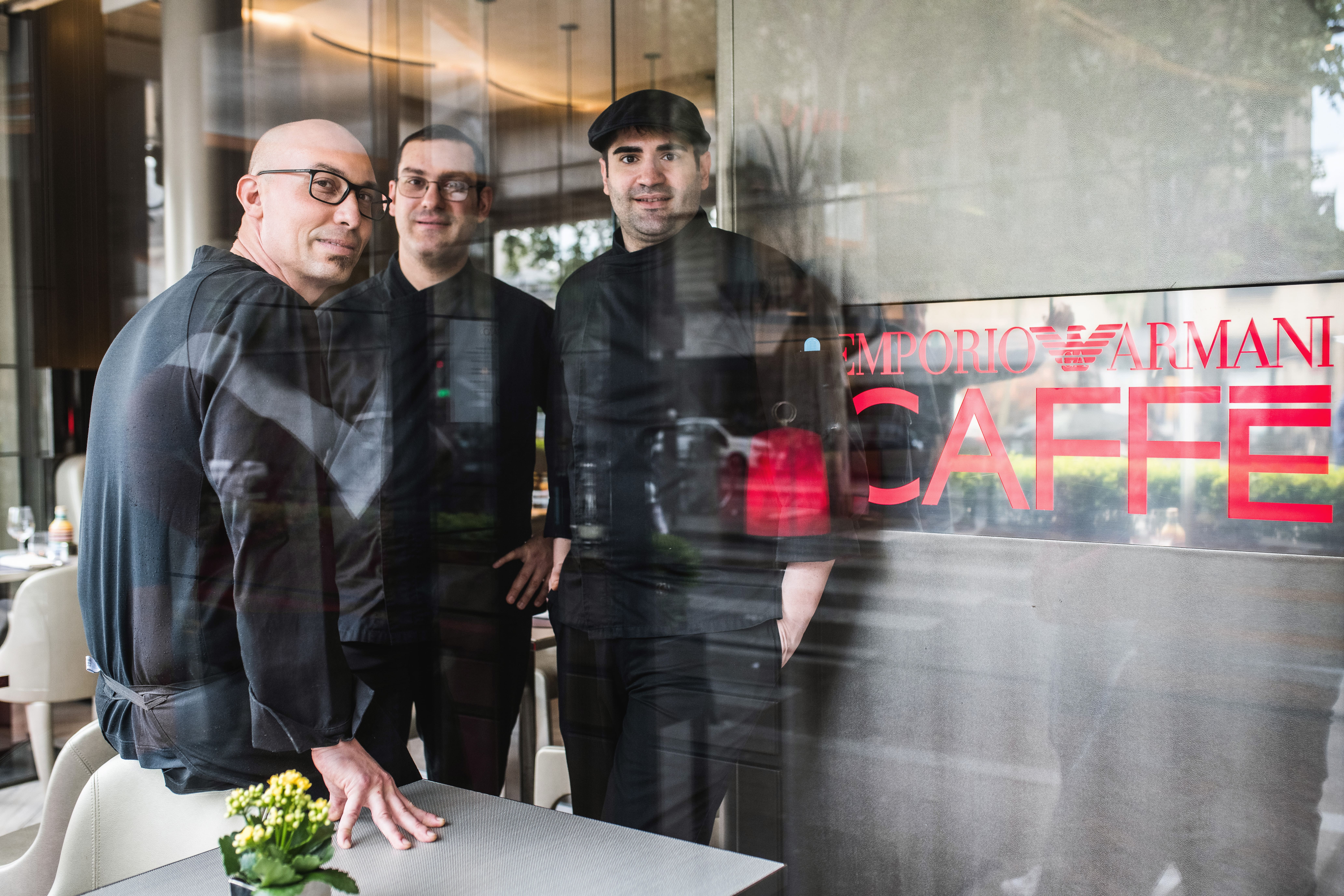 Chefs cuisinier Emporio Armani Ristorante