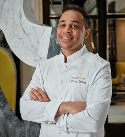 Anthony Denon, chef étoilé du Baudelaire