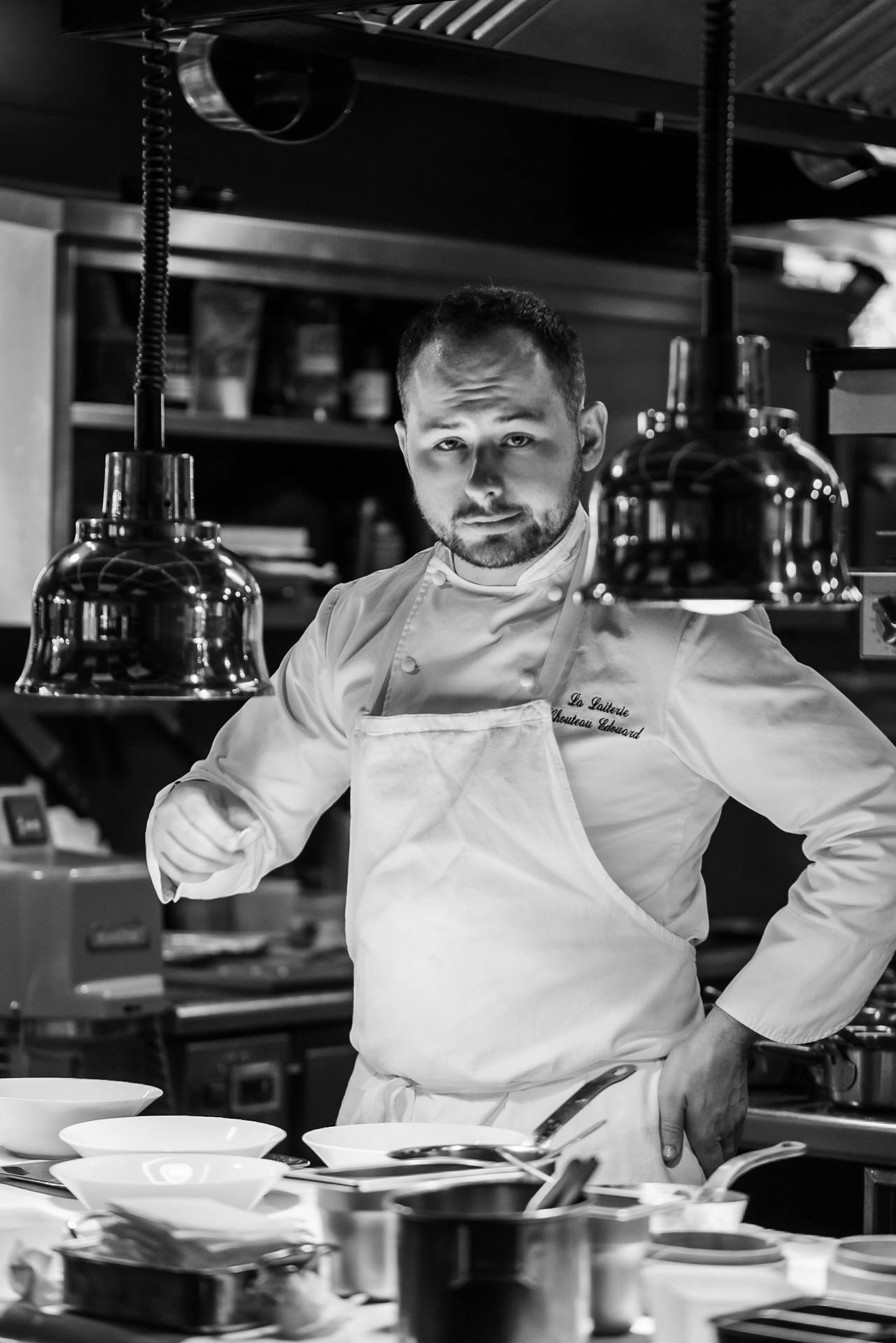 Chef Edouard Chouteau La Laiterie Restaurant gastronomique Lille Lambersart