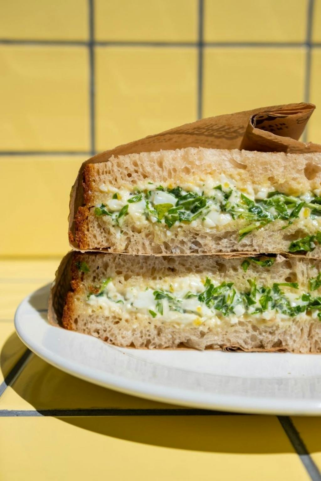 Sandwich oeuf mayo Pétrin couchette