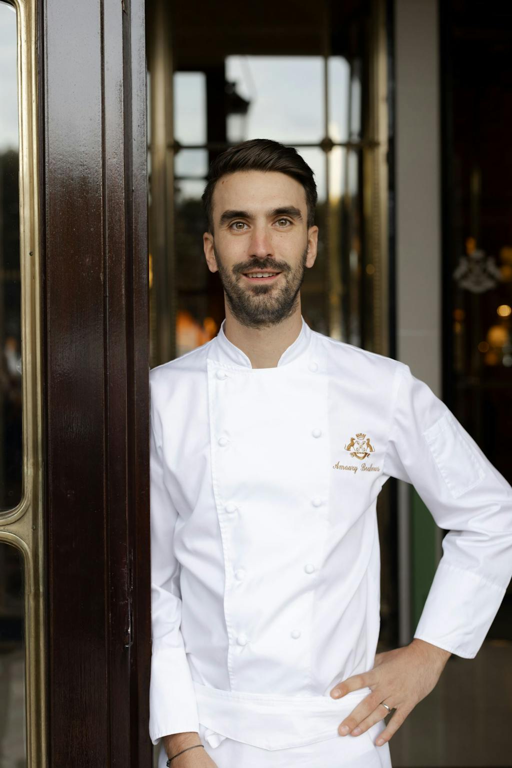 Amaury Bouhours, chef du Meurice