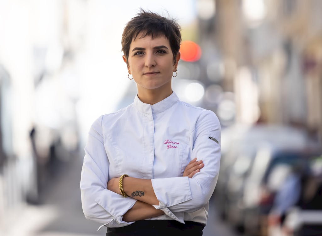 Laetitia Visse Cheffe La Femme du Boucher Restaurant Marseille Ecotable