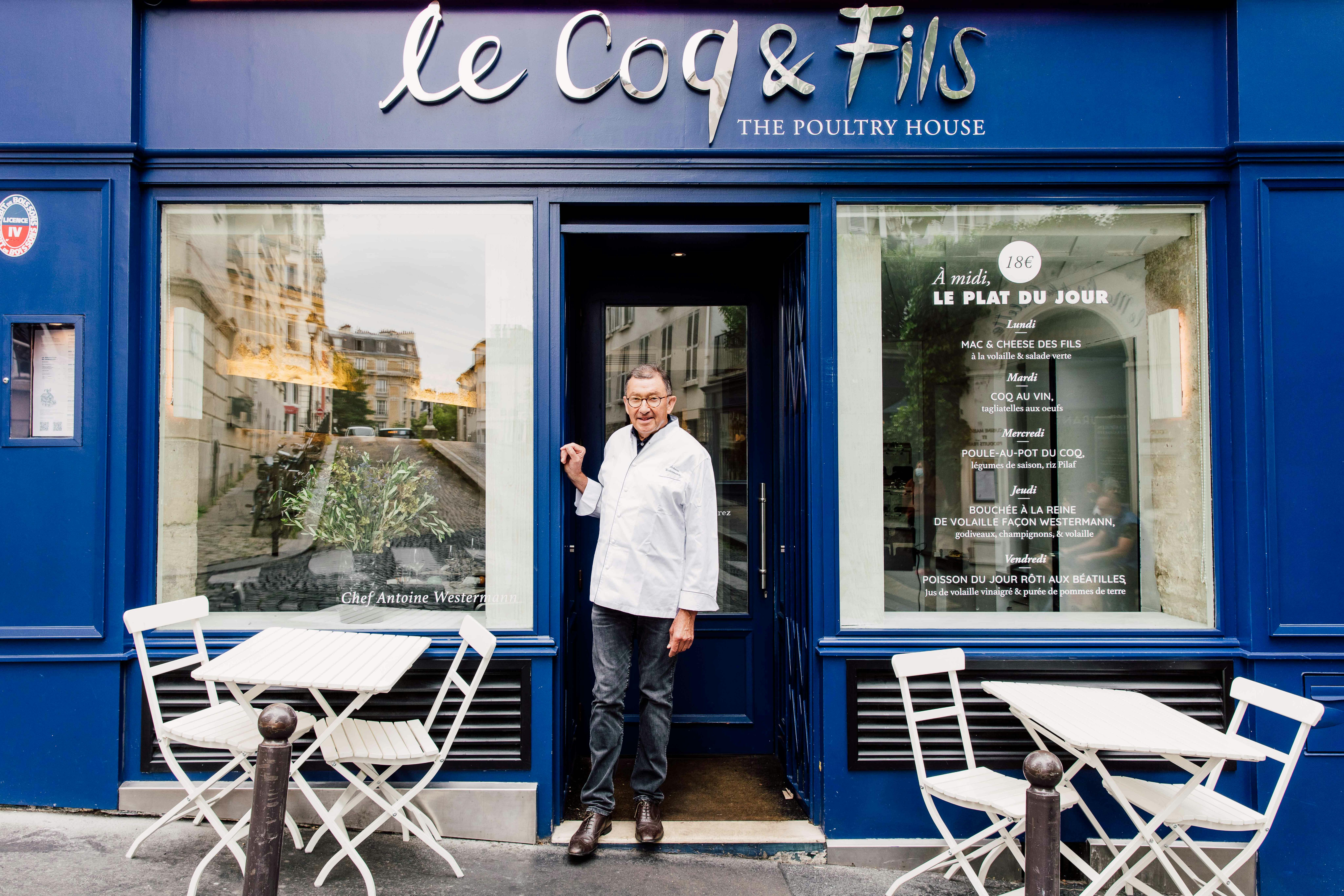 Antoine Westermann, Le Coq & Fils - The Poultry House, restaurant, volaille, Montmartre, Paris