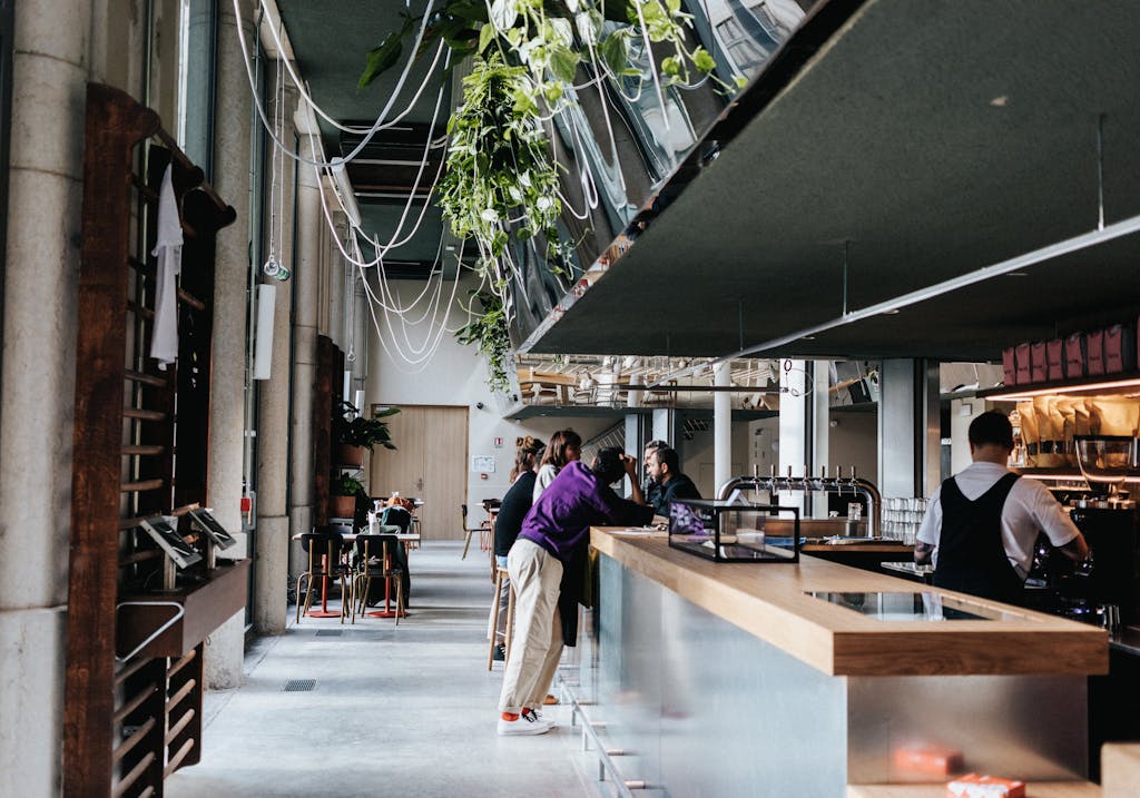 La salle du restaurant Pilo