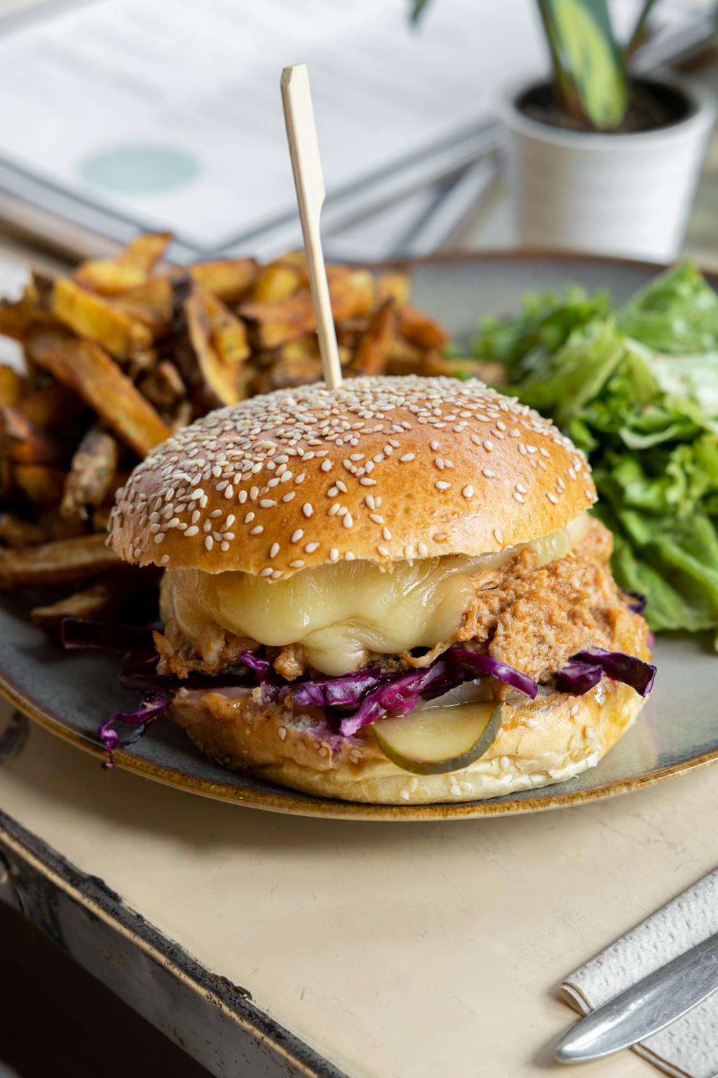 Un plat du restaurant MRoc Villeurbanne