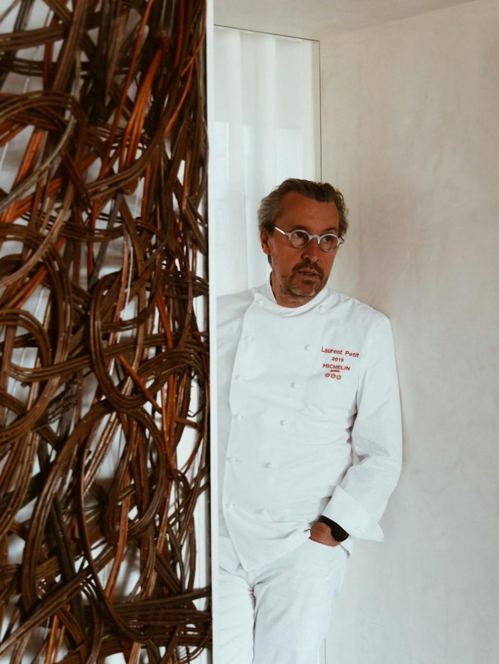 Laurent Petit, chef du restaurant étoilé Le Clos des Sens à Annecy