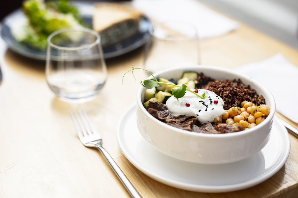 un plat du bon label