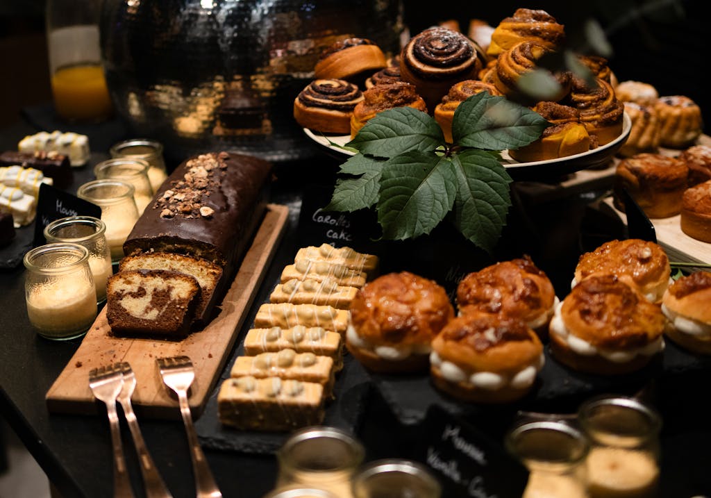 Buffet sucré de Hôtel Tandem, labellisé 3 macarons Écotable
