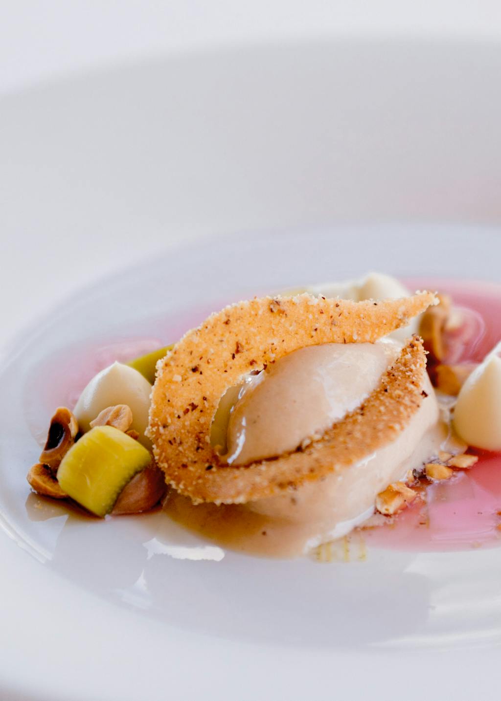 Plat du restaurant Avelan, labellisé 3 macarons Écotable