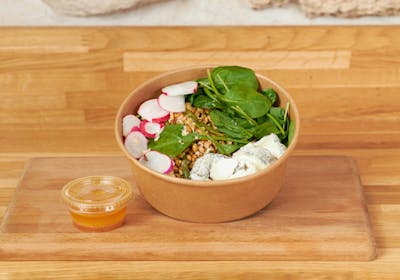 Salade radis de la Sandwicherie Picto, labellisé 1 macaron Écotable