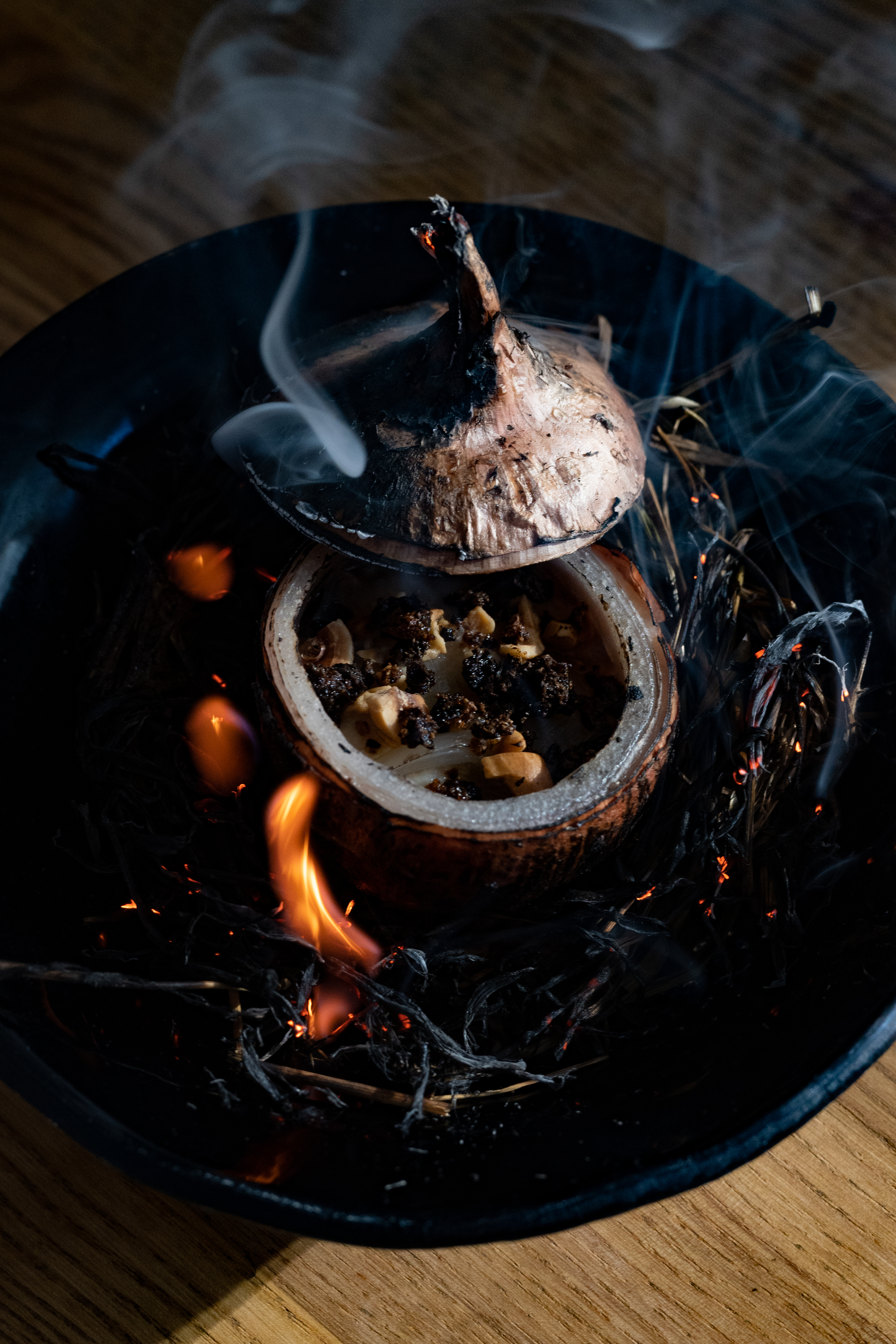 Plat du restaurant Sens, labellisé 3 macarons Écotable