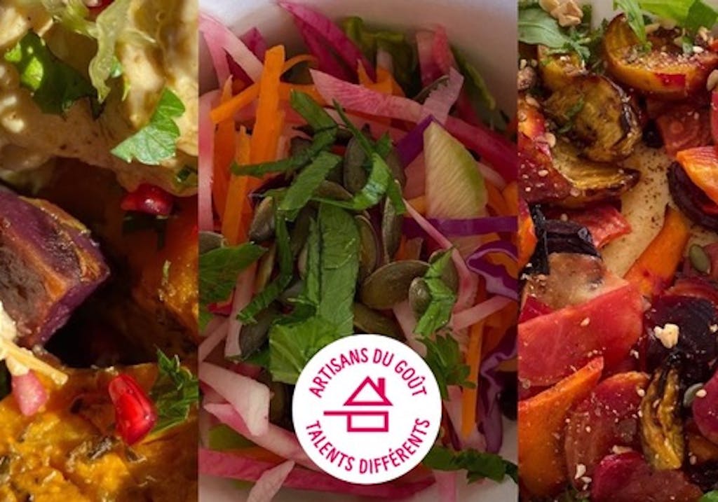 Plats du restaurant Chouette Ensemble !, labellisé 2 macarons Écotable