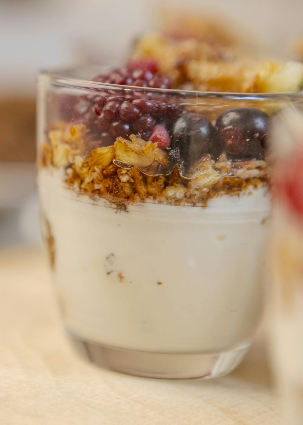Verrine sucrée du traiteur végétarien Funky Mama, labellisé 3 macarons Écotable