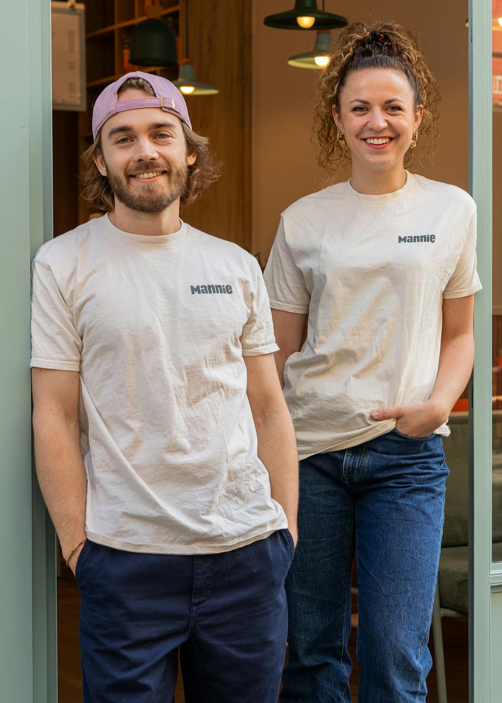 Fondateur et fondatrice du restaurant Mannie, labellisé 2 macarons Écotable