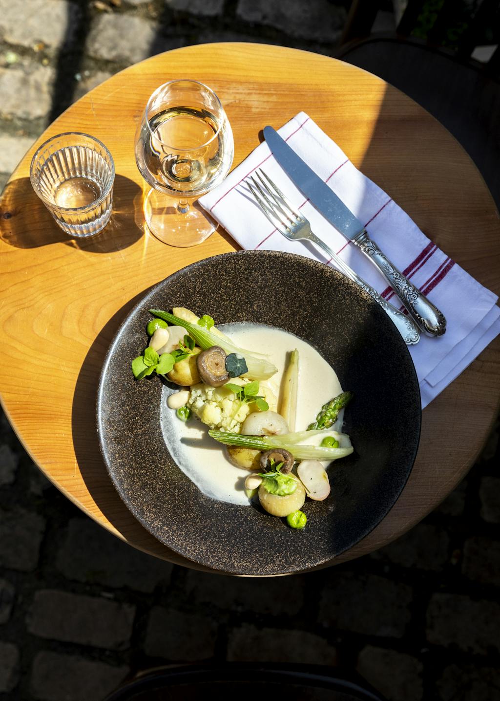 Plats Le chenin, établissement labellisé 3 macarons Écotable