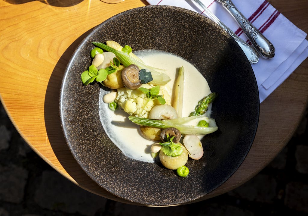 Plats Le chenin, établissement labellisé 3 macarons Écotable