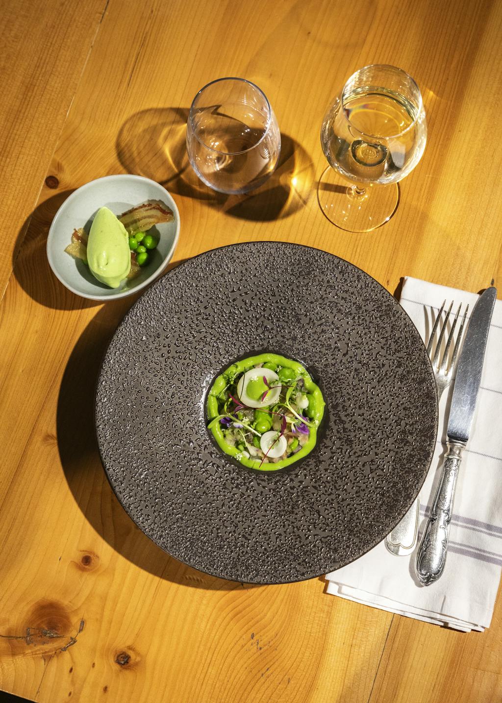 Plat Le chenin, établissement labellisé 3 macarons Écotable