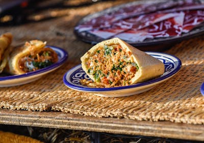 Sandwich marocain de la Cuisine de Souad, traiteur labellisé 3 Écotables