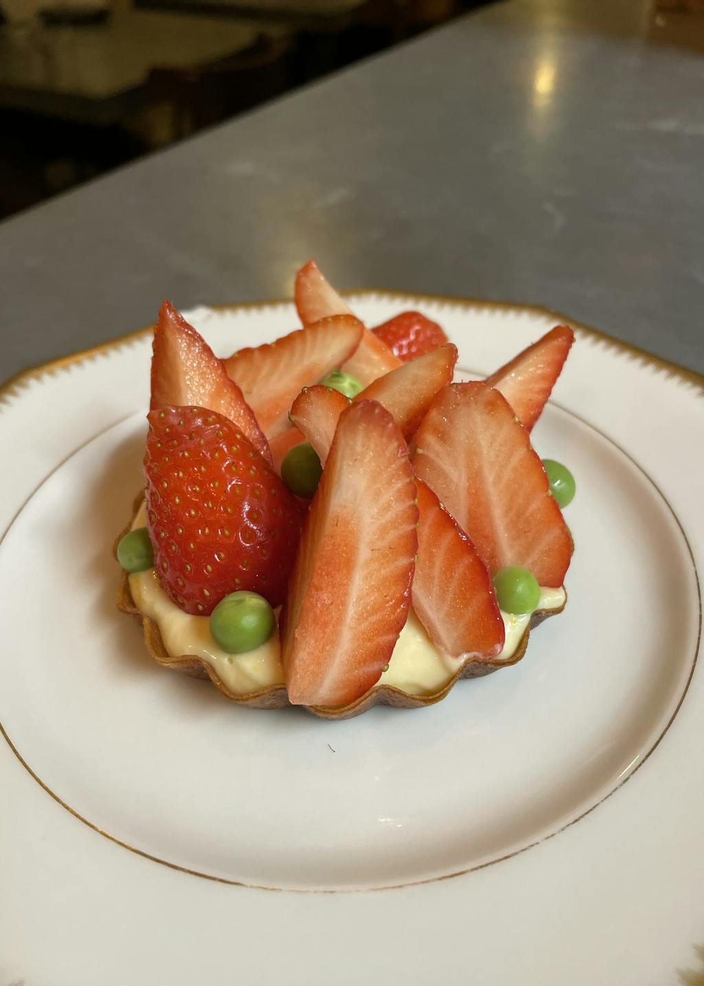 Tarte aux fraises de Lottie, restaurant 2 Écotables