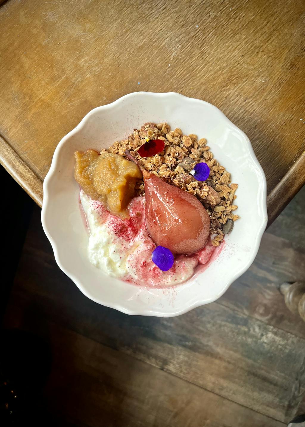 Dessert du restaurant Maison Bohème, 3 Écotables