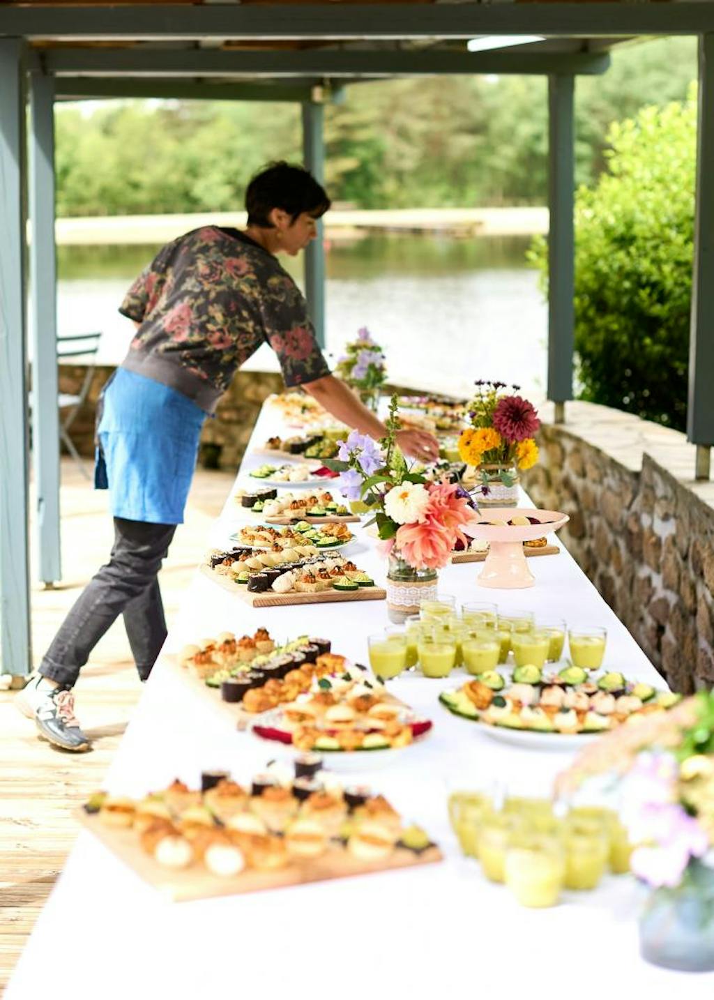 Prestation traiteur de Ma Green Cantine, 3 macarons Écotable