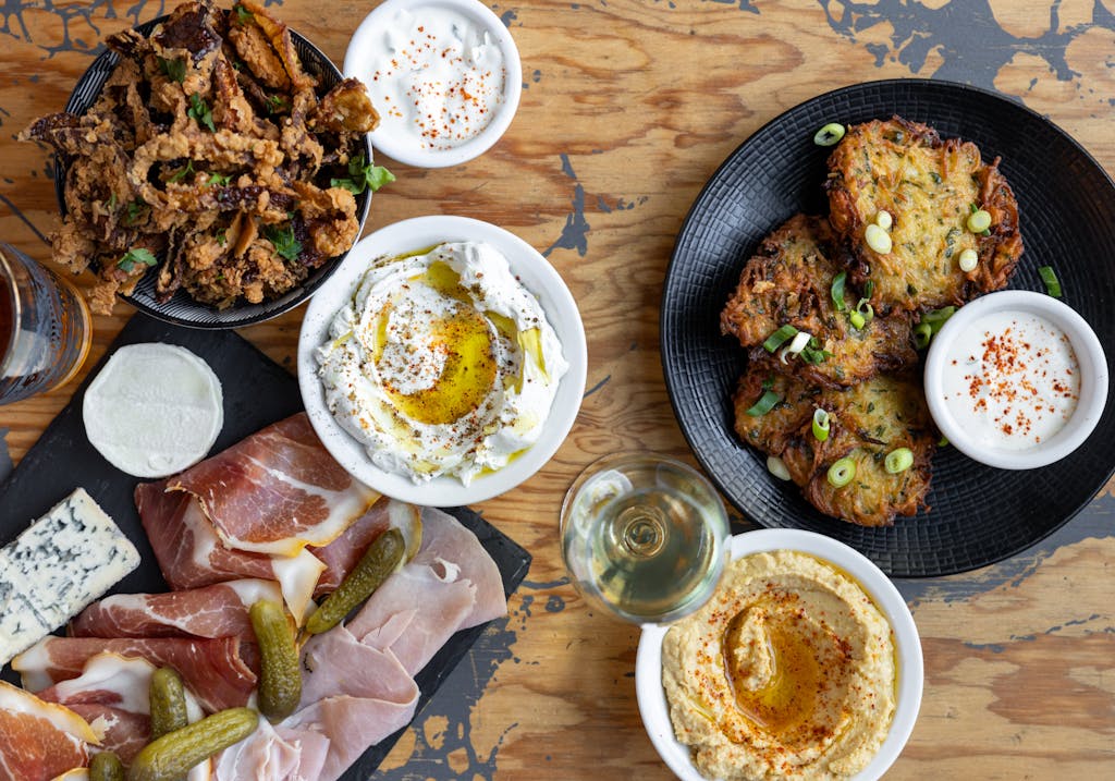 Assiettes à partager de la Cantine de Léon, 2 macarons Écotable