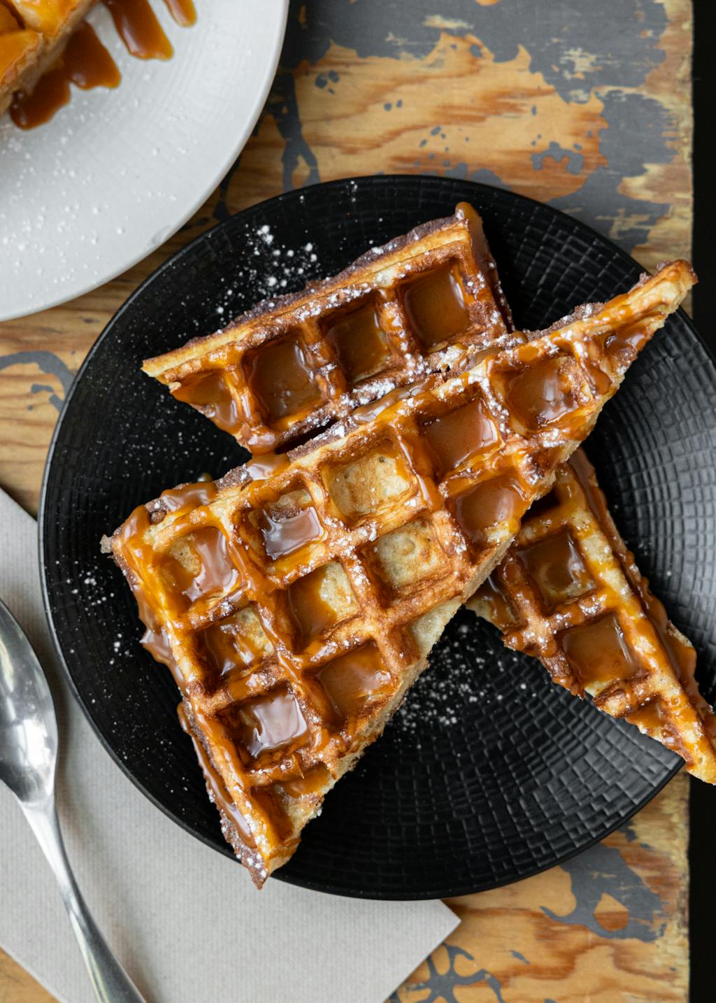 Gaufre de la Cantine de Léon, labellisée 2 macarons Écotable
