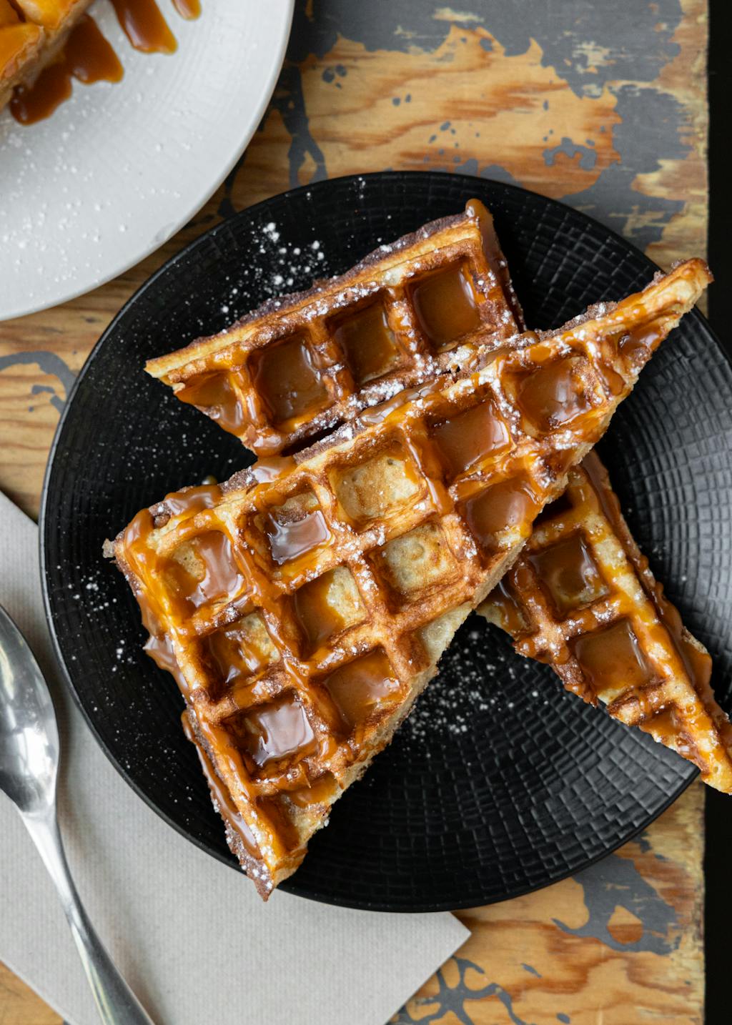 Gaufre de la Cantine de Léon, labellisée 2 macarons Écotable