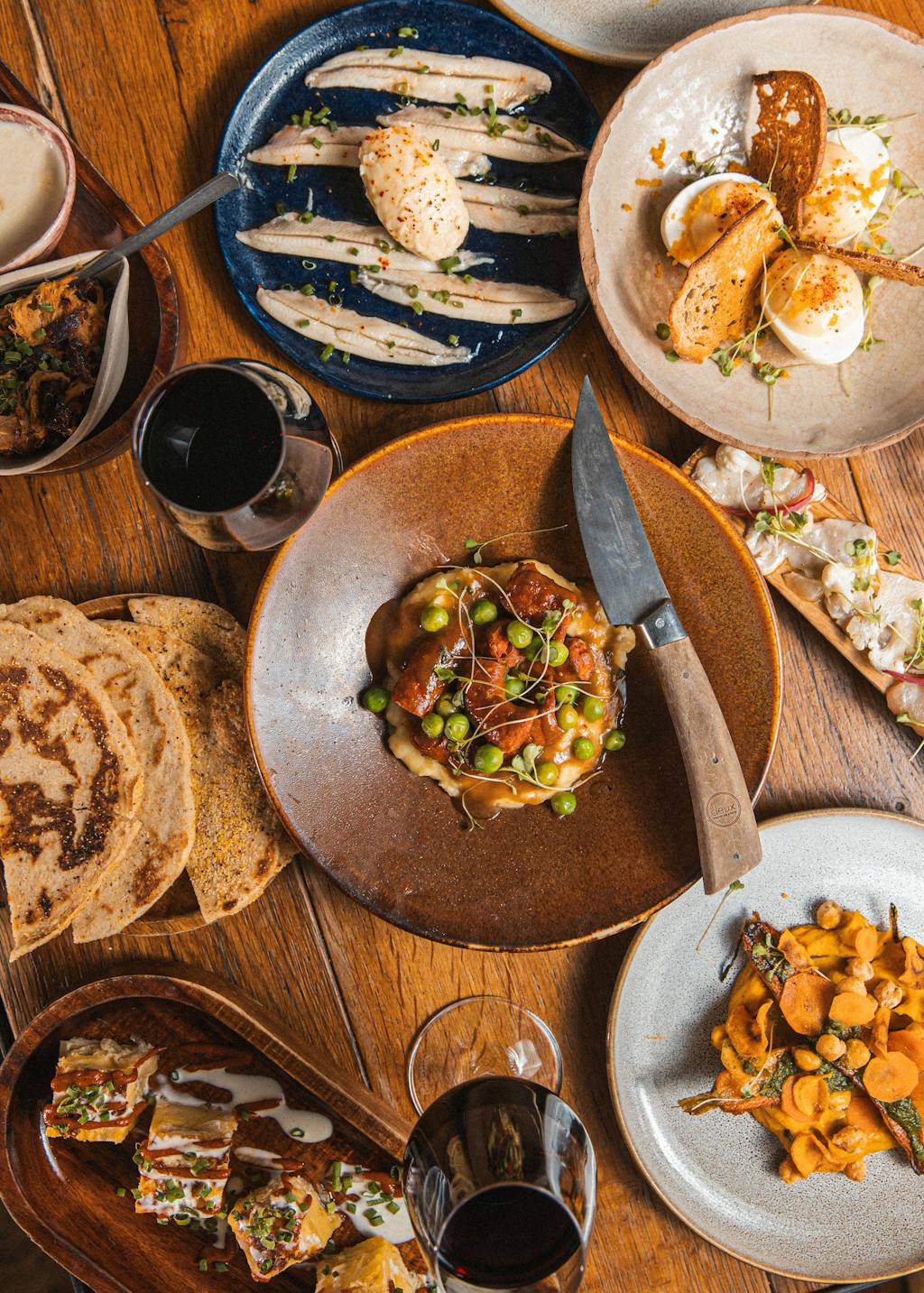 Assiettes du restaurant P'tit Deux, 2 Écotables