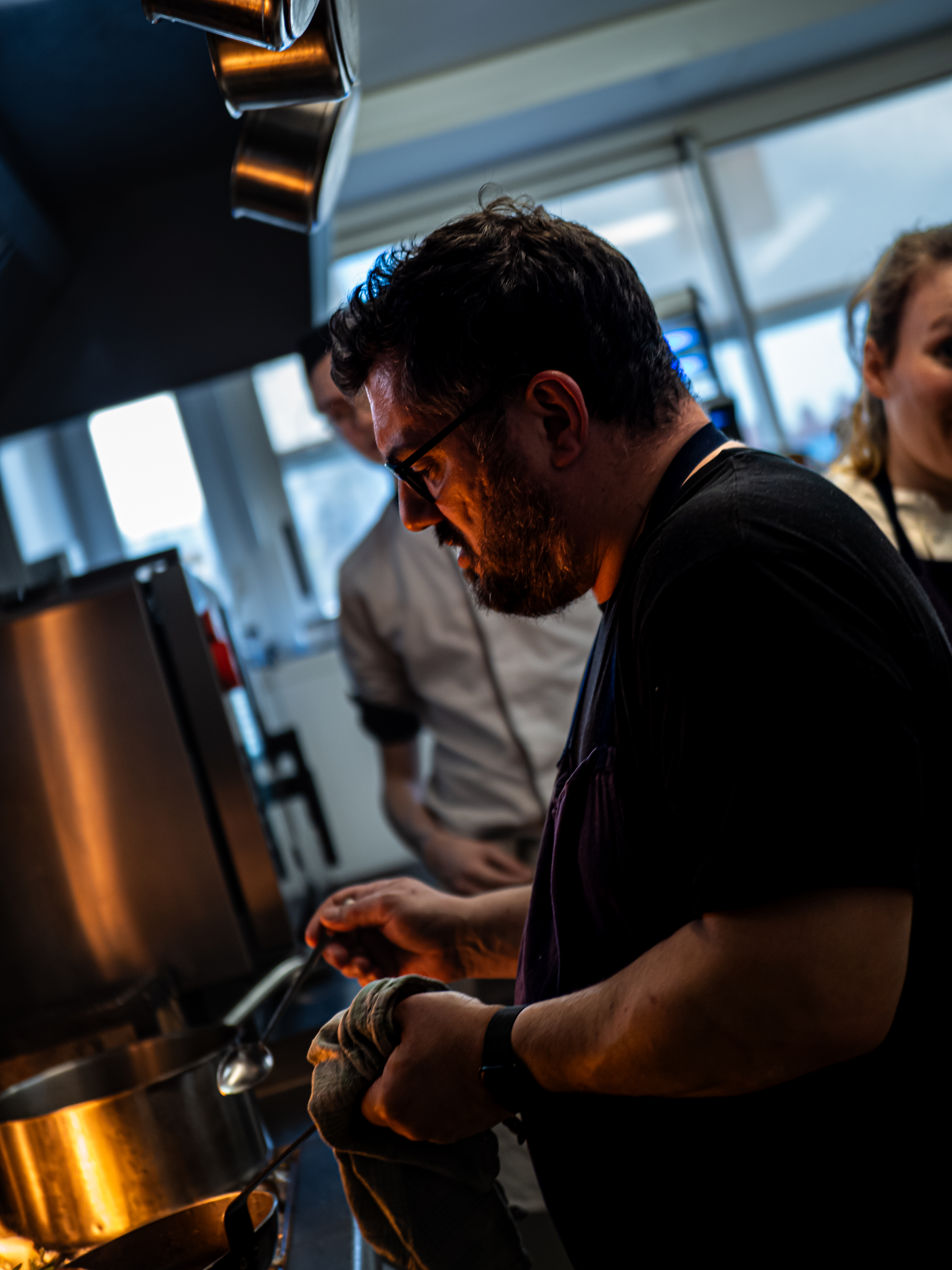 Erwann Le Pogam, chef du restaurant 3 Écotables Itsasoa à Carnac