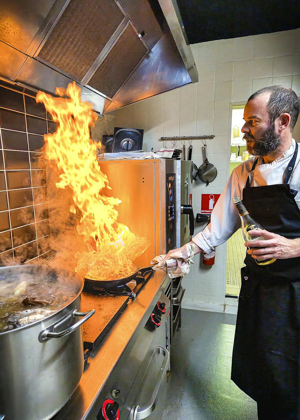 Clément Veillon, chef du restaurant 2 Écotables Patachée