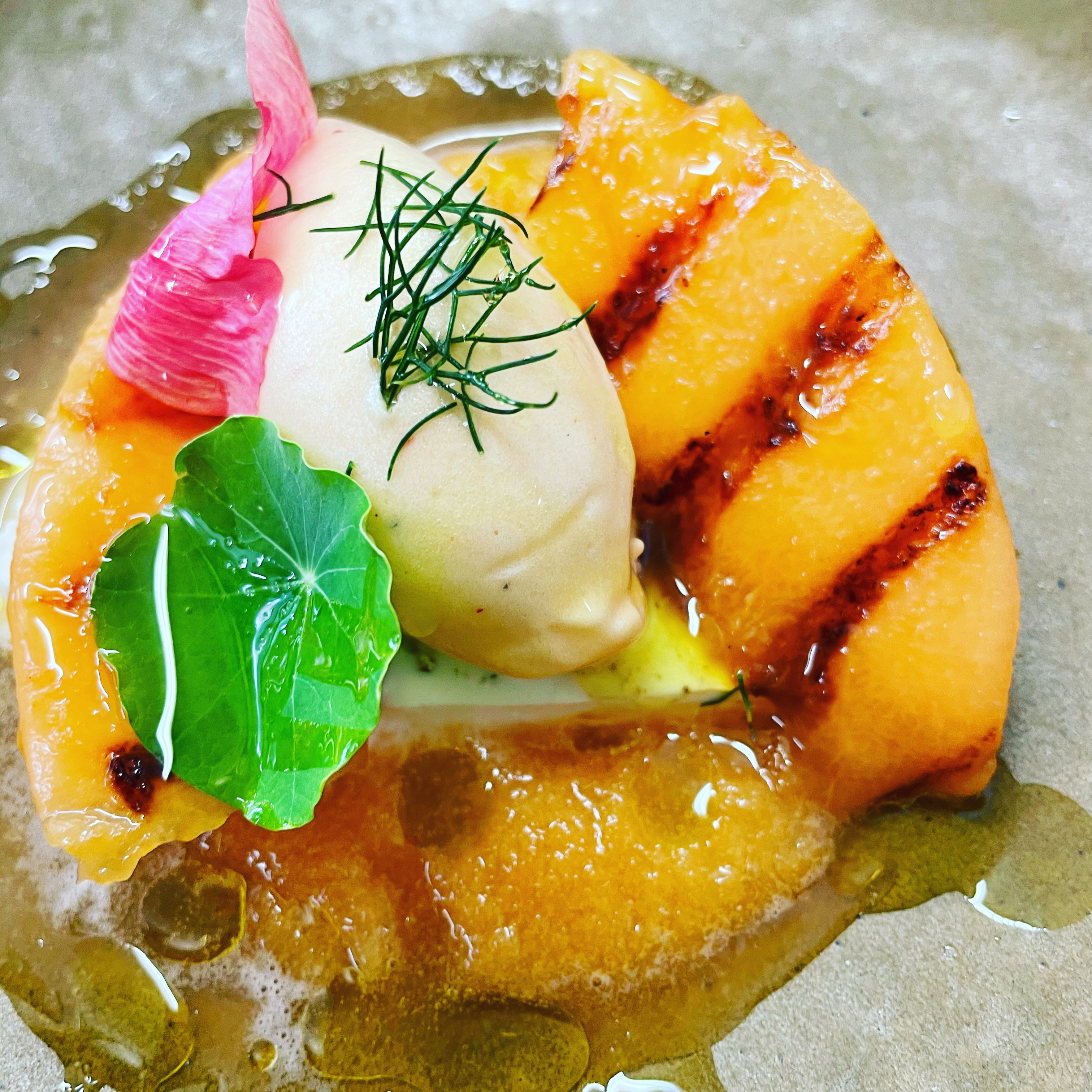 Plat du restaurant 3 Écotables Itsasoa à Carnac