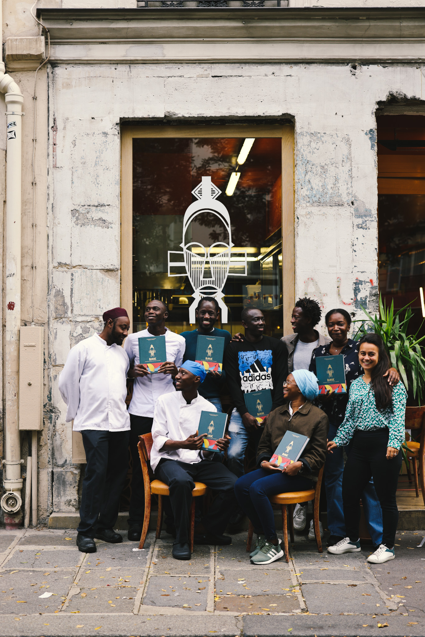 Équipe du restaurant BMK, labellisé 1 macaron Écotable