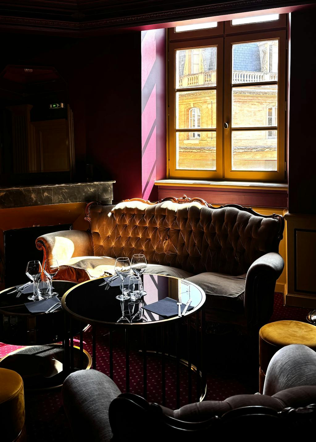 Intérieur de Le Soulier, 2 macarons Écotable
