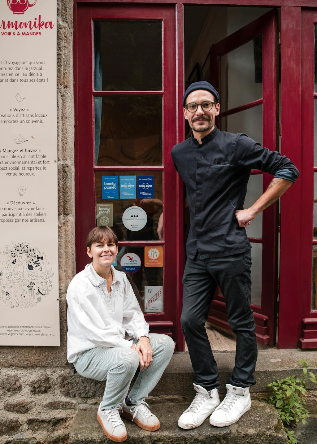 Simon et Solenne de Harmonika, labellisé 3 macarons Écotable