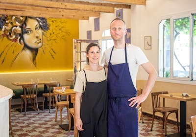 Sophie et Maxime du restaurant Zou Maï, labellisé 2 macarons Écotable