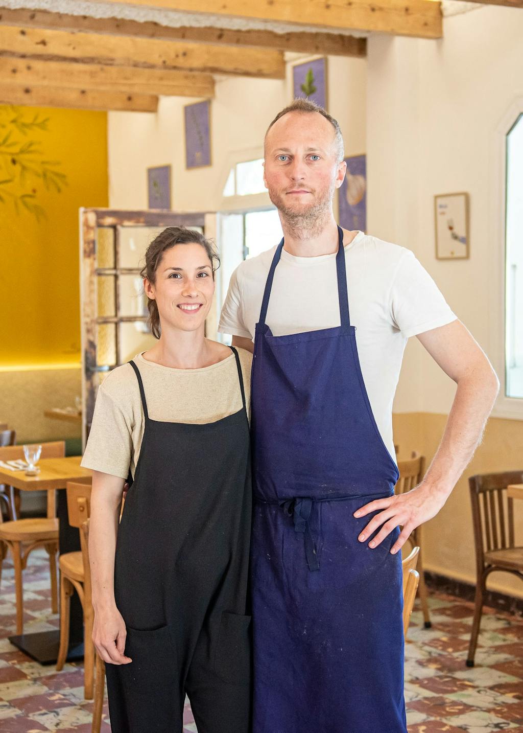 Sophie et Maxime du restaurant Zou Maï, labellisé 2 macarons Écotable