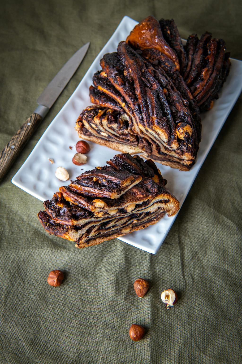 Babka noisette de la boulangerie Tranché, labellisée 2 macarons Écotable